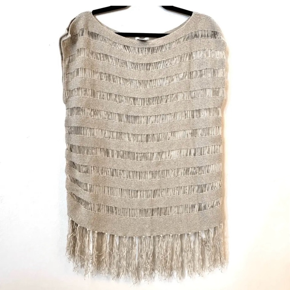 Vintage Cache Crochet Fringe Top